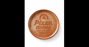 HENDI Rood pizzabord 310 mm van duurzaam geglazuurd porselein