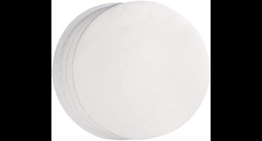 Rond Bakpapier - Anti-aanbak Perkamentpapier - Voor Burgerpers, Taarten, Bakken, Airfryers - 100 Stuks, 8 Inch