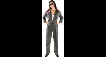 Top Gun Overall voor vrouwen - Carnaval Politieagente