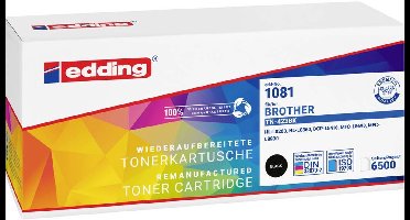 Edding Toner vervangt Brother TN-423BK Compatibel Zwart 6500 bladzijden EDD-1081 18-1081