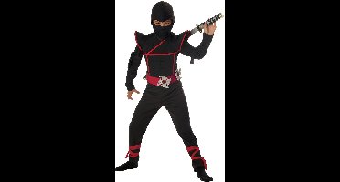 Ninja Fighter kostuum voor kinderen zwart