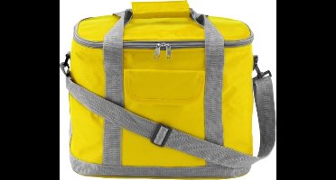 Brand Polyester koeltas geel 27L