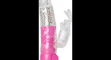 EasyToys Clitoris & G-Spot Bunny Vibrator met 12 Snelheden - 11,50 cm - Roze