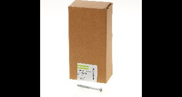 Hoenderdaal Spaanplaatschroef verzinkt platverzonken kop PZ3 deeldraad 6.0X70/42 (per 100 stuks)