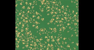 KLASSIEK BLOEMETJES BEHANG - Geel Groen Goud - AS Creation Versace 4
