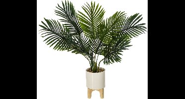 Kunstplant, palmboom in pot op standaard, 72 cm