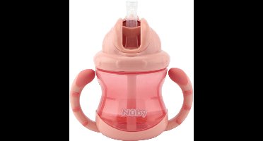Nuby Flip-It Drinkbeker - 240 ml - Roze