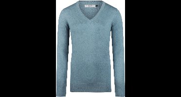 Steppin' Out Damestrui Cotton Cashmere V-hals Sage - Maat M - Heren - Pullovers