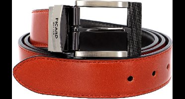 PICARD Riem Belt 2 Leather Belt W115 Oran / Anthr Bruine Oranje