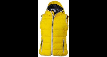 James and Nicholson Vrouwen/dames Maritiem Vest (Zon geel/wit)