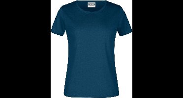 James And Nicholson Dames/dames Ronde Hals Basic T-Shirt (Benzine)