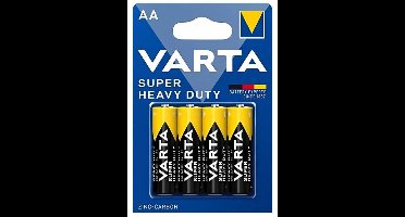Varta Koolzink AA batterijen - 1,5 Volt - 4 stuks - Lange levensduur