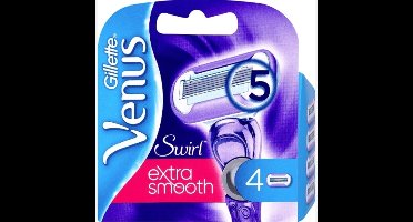 Gillette Venus Extra Smooth Swirl Scheermesjes - 4 stuks