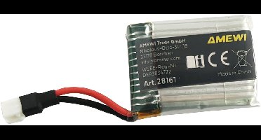 Amewi LiPo accupack 3.7 V 500 mAh Aantal cellen: 1 Softcase JST