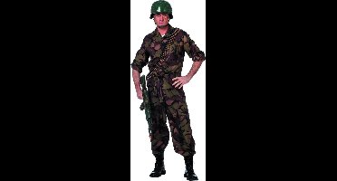 Leger verkleedpak man - Maat 52