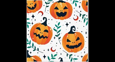 Lunch servetten Mystic Pumpkin Patch - PAW Decor - 33x33 cm