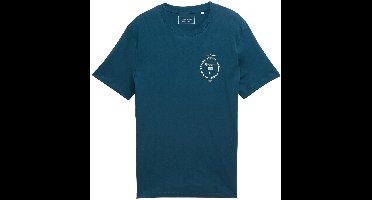 Tom Tailor Denim - T-shirt met print - Maat XS - deep pond green