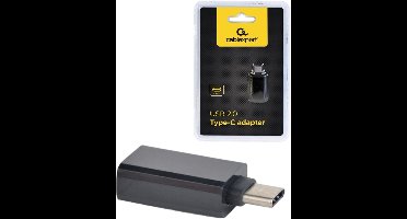 USB naar USB C Adapter - Verloopstekker USB Type-C USB Type-A -Zwart
