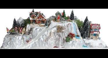 My Village | Basis Kerstdorp full colour waterval | 120x40cm