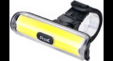 Fietslicht 100 Lumen - USB oplaadbaar - 180° LED Fietsverlichting - Koplamp fiets