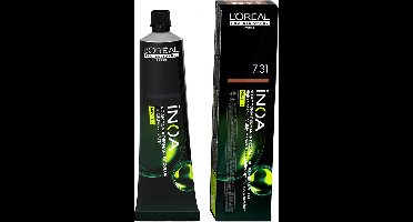 Permanente Kleur L'Oreal Professionnel Paris Inoa Color Nº 7.31 Gouden Asblond (60 g)