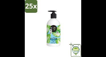25 x Organic Shop - Handzeep Aloe & Milk - Verzachtend en Hydraterend - 500 ml - Grootverpakking - Vaatwasstrips - Handzeep - Natuurlijke Handzeep - Biologische Handzeep - Aloë Handzeep - Melkproteïnen Handzeep