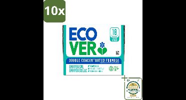 10 x Ecover - Wascapsules - Universal - Lilac & Rescued Rose - 18 Capsules - Wasstrips - Wasmiddel - Wascapsules - Wascapsules Universal - Wascapsules Lilac - Wascapsules Rose