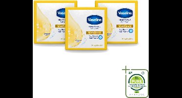 3 x Vaseline - Total Moisture - Zeeptablet - Healthy Plus - 3x75 g - Grootverpakking - Vaatwasstrips - Zeep - Huidverzorging - Hydratatie - Reiniging - Gezond Huid