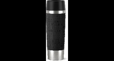 Emsa Thermosbeker RVS Zwart 500ml - Lekvrij & Lange Isolatie