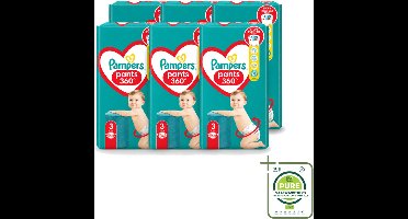 6 x Pampers – Luierbroekjes – Pants Maat 3 – 56 Luiers - Grootverpakking - Vaatwasstrips - Luiers Voor Baby - Luierbroekjes - Luier Voor Baby - Luier Maat 3 - Luier Voor Actieve Baby
