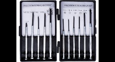 Precisie Schroevendraaier Set 11 Delig