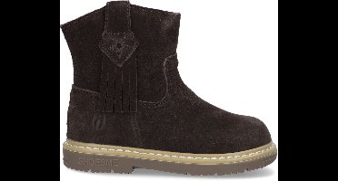 Shoesme Bc26w004 Laarzen - Suède - Meisjes - Bruin - Maat 27