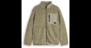 Tom Tailor Denim - Teddyjas met relaxte pasvorm - Maat S - dark sage green
