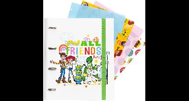 Grupo Erik Disney Toy Story - Polypropylene 4ring Ringband - Multicolours