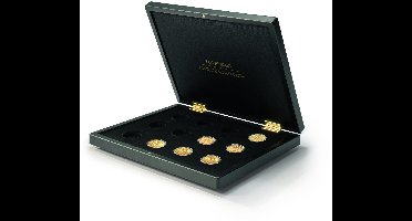 LEUCHTTURM VOLTERRA Uno presentatiecassette voor 12 gouden Sovereign-munten in capsules