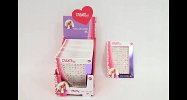 Create It! Nagelstickers 841022/24 - Leuke Decoratie voor Kinderen
