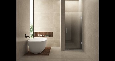 Wiesbaden Less Glas voor Nisdeur Rechts 80 x 200 cm - Spiegelrookglas