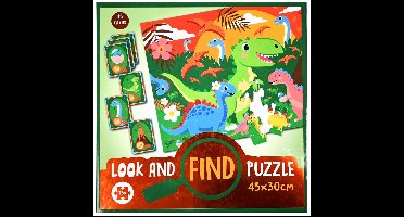 Zoek en Vind Puzzel Dinosaurus 45-30cm - 75st.