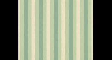 Streepjes behang groen 34212-4