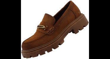 Mustang damesmoccasin bruin 36M0032003-cognac