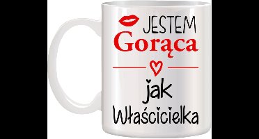 Merkloze mok met print - Uniek cadeau voor iedere vrouw