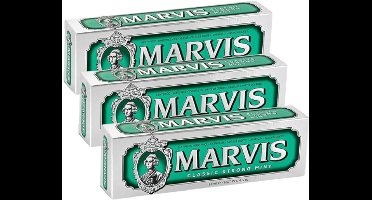 Marvis Tandpasta Classic Strong Mint – 3 x 85 ml