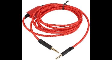 Dailygoods - Vervangende Audiokabel voor Gaming Headsets met Stille Schakelaar