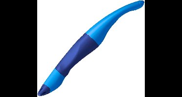 Stabilo balpen voor kinderen ergonomisch donker blauw licht blauw leren schrijven.