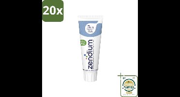 20 x Zendium - Tandpasta - Fresh+ White - 75 ml - Grootverpakking - Zendium Tandpasta - Fresh+ White - Tandpasta Witte Tanden - Tandpasta Met Fluoride - Tandpasta Voor Volwassenen