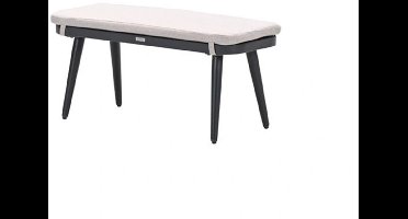 Allasio sportbank - carbon black - desert sand