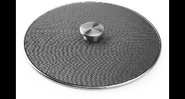 Spatdeksel, 33 cm, RVS, Zilver - KitchenAid