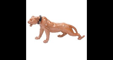 Panter luipaard 59 cm antiek (inclusief halsband) beeld