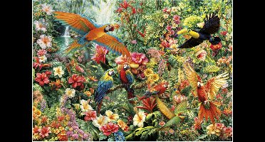 Educa legpuzzel Amazon vogels - 2000 stukjes puzzel volwassenen.