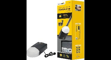 Schellenberg Powerlift 1000 N garagedeuropener, max. deuroppervlak 16 m², trekkracht 1000 N, incl. 2x 433,92 MHz 4-kanaals afstandsbedieningen en zonneklepclip voor afstandsbedieningen, 60304